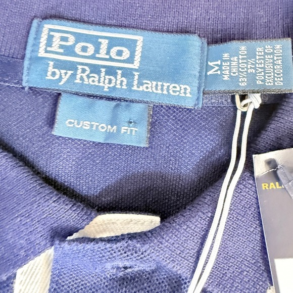 New Polo Ralph Lauren Women's Polo Shirt Wimbledon Collection Large Pony Medium - Picture 8 of 11